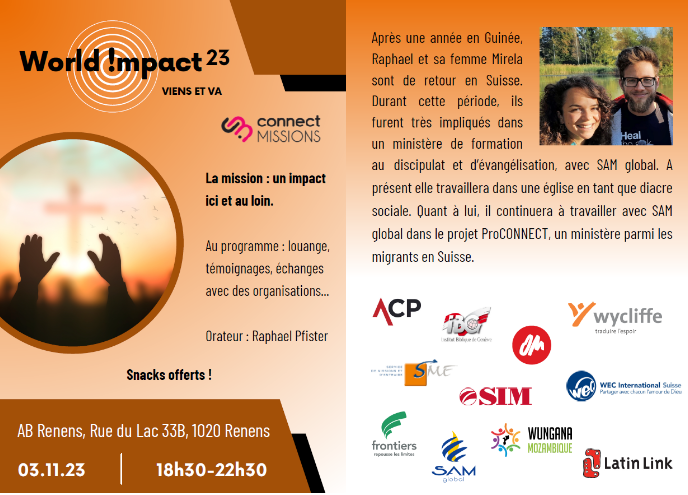 World Impact en Suisse